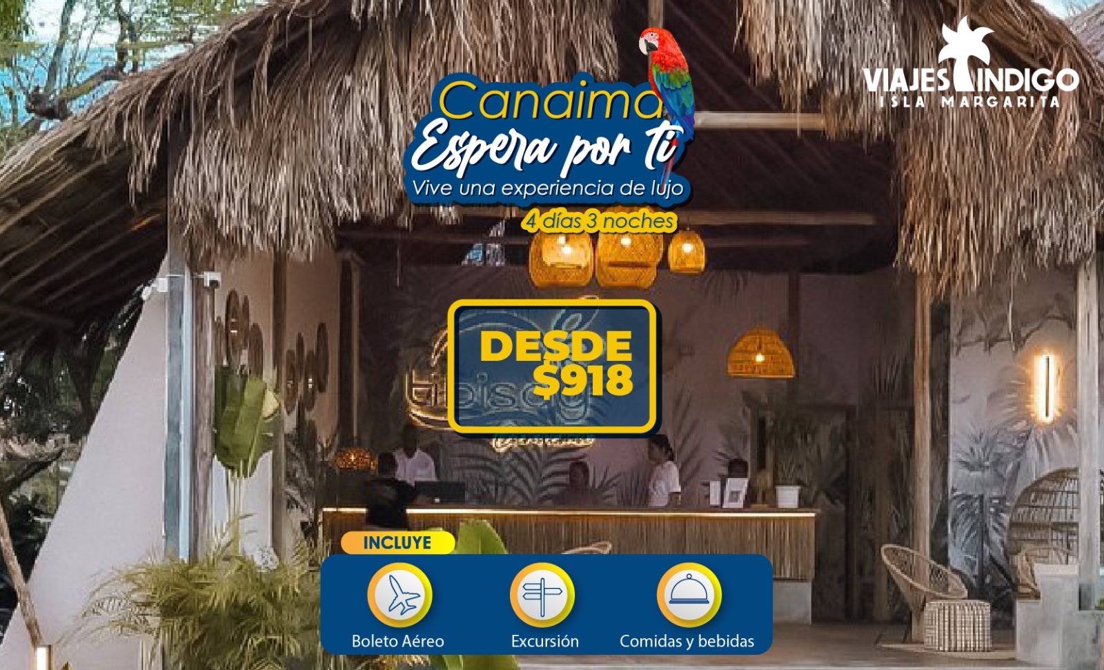 Canaima: 4 Días 🌞 3 Noches 🌙Todo Incluido