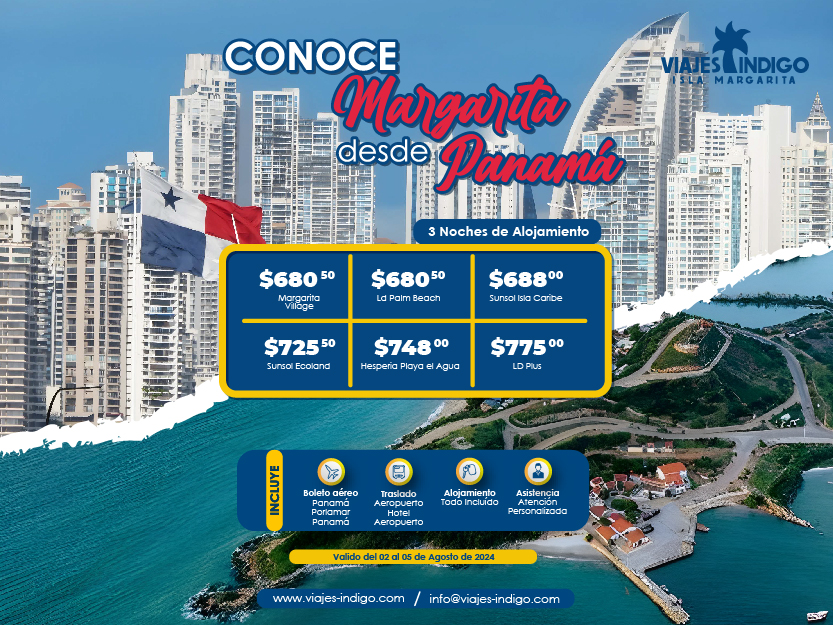 CONOCE MARGARITA 🌊🌴DESDE PANAMÁ ✨