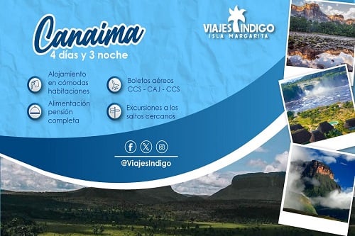 DESCUBRE EL DESTINO DE TUS SUEÑOS 🌟 ¡CANAIMA! 🏞️